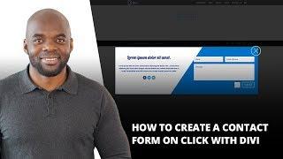 How to Create a Contact Form on Click with Divi
