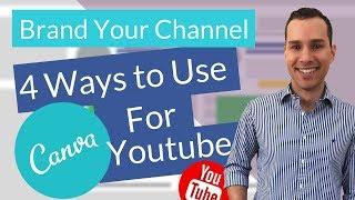 How To Use Canva For YouTube Growth: 4 Simple Designs To Brand Your Channel For More Views & Subs