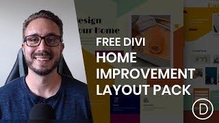 Get a FREE Home Improvement Layout Pack for Divi