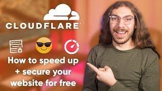 Speed up your website for FREE with Cloudflare! | Cloudflare Tutorial