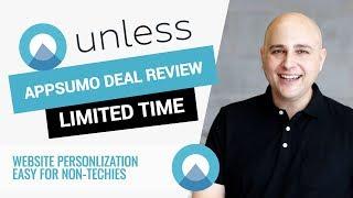 Unless Review & Tutorial -  Smart Personalization Engine For Any Website