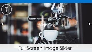 Full Screen Image Slider With HTML, CSS & JS