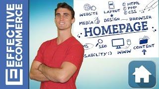 How to Design The Homepage of Your Website