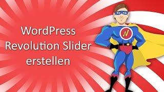 WordPress Slideshow mit Revolution Slider erstellen Tutorial