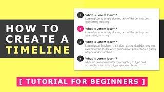 How To Create a Timeline - Simple Html5 Css 3 Timeline Tutorial For Beginners - Pure CSS Tutorial