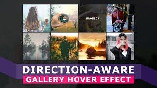 Direction Aware Image Gallery Hover Effects - Simple jQuery Plugin Tutorial