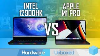 Can Intel's Fastest CPU Beat Apple? - Core i9-12900HK vs M1 Pro Benchmark Review