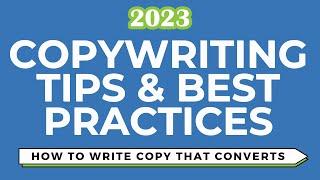 8 Copywriting Best Practices - Tips For Writing Copy That Converts