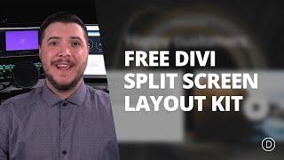 Free Download: Divi Split Screen Layout Kit