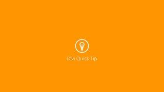 Divi Quick Tip 01: How to Create a Blog Post Template with the Divi Builder