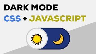 Implementa el Modo Nocturno (Dark Mode) Fácilmente con CSS y Javascript