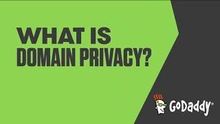 What is Domain Privacy? | GoDaddy