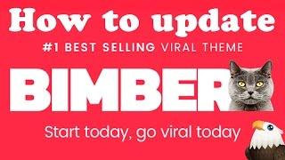 Updating the Bimber WordPress Theme  - Part of the Viral Marketing series