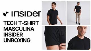 Tech T-Shirt Camiseta Masculina Insider Unboxing & Primeiras Impressões