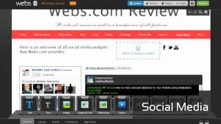 Webs review - a detailed look into the website builder