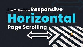 How To Create a Responsive HorizontalPage Scrolling | Javascript