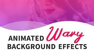 Pure CSS Animated Wavy Background | CSS Animation Effects