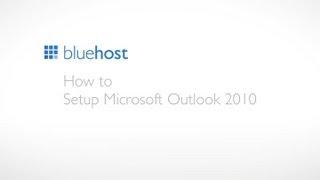 How to setup Microsoft Outlook 2010