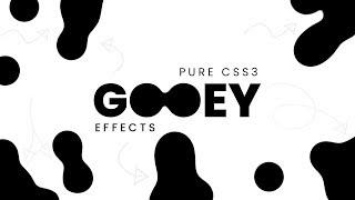 CSS3 Gooey Animation Effects | jQuery Only For Draggble Element