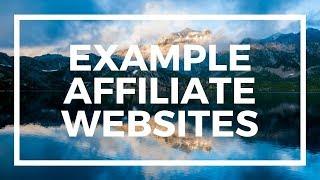 MORE EXAMPLE AFFILIATE WEBSITES - LIVE
