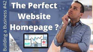 How To Design A Website Home Page In 15 Minutes | Website Homepage Design Tutorial - BOBFS#42