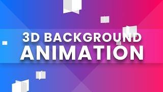 3D Background Animation | CSS Animation Effects