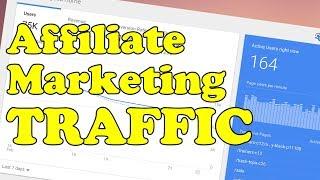 How to get AFFILIATE MARKETING TRAFFIC to your affiliate website