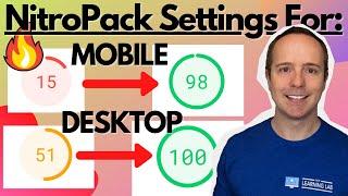NitroPack Setup & Settings To Go From 15 To 98 On Mobile On Google Pagespeed Insights