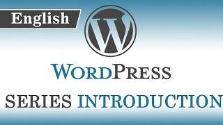 Wordpress Tutorials in English for Beginners - Introduction