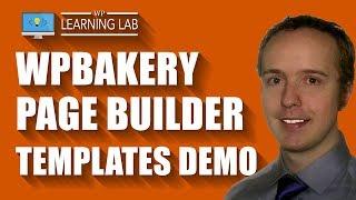 WPBakery Page Builder Templates To Build Pages Fast - WPBakery Tutorials Part 3