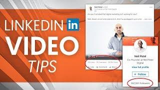 How to Grow Your Business Using Video on LinkedIn | Neil Patel