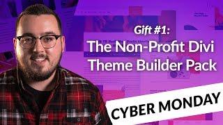 Exclusive Divi Cyber Monday Gift #1: The Non-Profit Divi Theme Builder Pack
