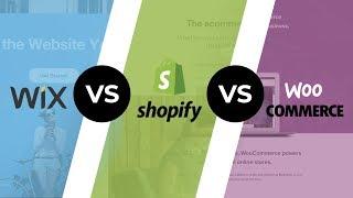 Wix Vs Shopify Vs WooCommerce: Top eCommerce Platforms In 2019