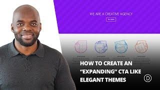 How to Create an Expanding CTA like Elegant Themes