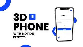 3D Parallax Phone Effect with Elementor Pro Motion Effects | TemplateMonster