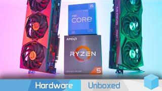 AMD Ryzen 5 5600 vs. Intel Core i5-12400F, GPU Scaling Benchmark