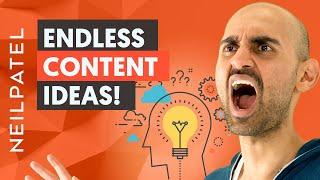How to Find Endless Content Ideas With One FREE Tool