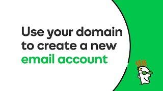 How to Use Your Domain to Create an Email Account | GoDaddy