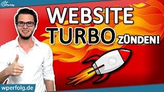 ᐅ WordPress Website SCHNELLER machen (2019): 5 Tipps | Website Turbo zu zünden! Pagespeed / +Plugins