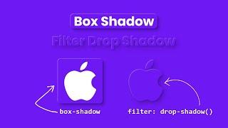 CSS box-shadow vs filter: drop-shadow() | Example For Beginners