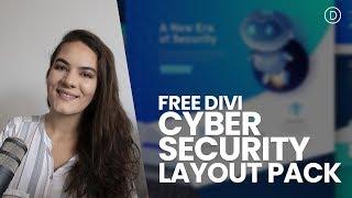 Get a FREE Cyber Security Layout Pack for Divi