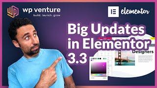 Big Elementor 3.3 Updates | How To Use Elementor Template Kits