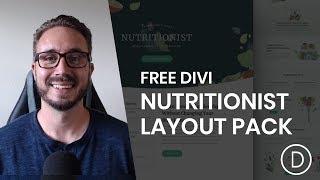 Get a FREE Nutritionist Layout Pack for Divi
