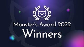 Monster's Award 2022 - Winners