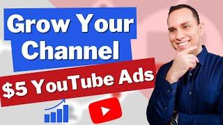 $5 A Day YouTube Ads Strategy To Grow Your Channel FAST