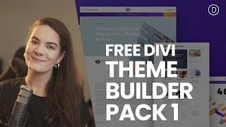 Download The First FREE Theme Builder Pack For Divi