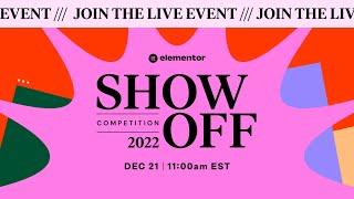 Elementor Showoff 2022 Live Event!