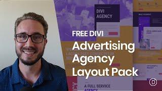 Get a FREE Advertising Agency Layout Pack for Divi