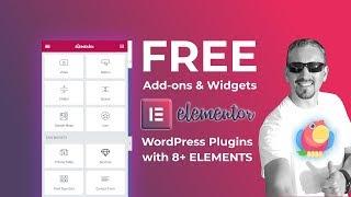 Elementor Addons & Widgets: FREE Plugin With 8+ Elements