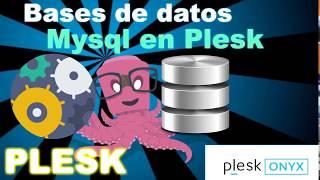 Creando y configurando bases de datos en Plesk Onyx 2018